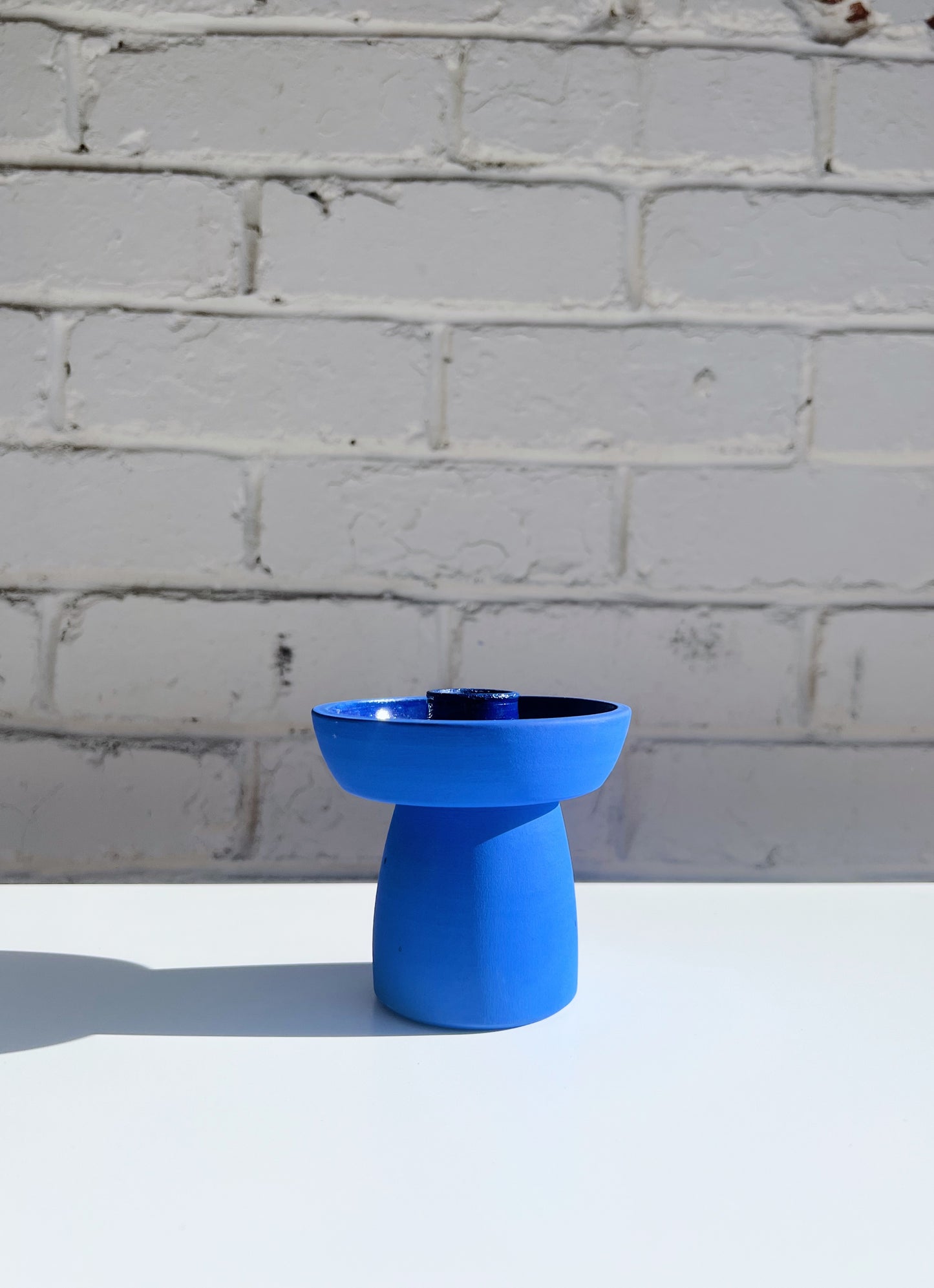Incense and Candle Holder - Blue